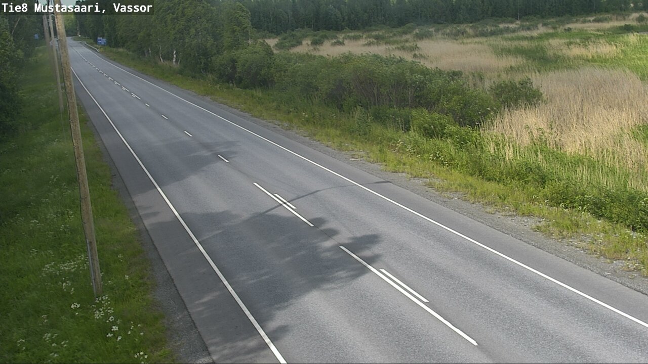 Weather Camera Image Väg 8 Korsholm, Vassor, Mustasaari, Pohjanmaa