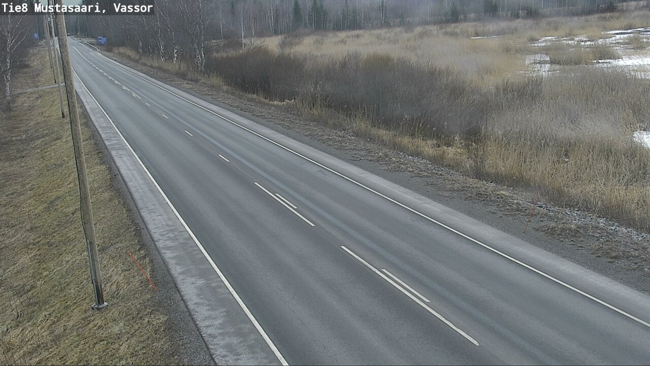 Weather Camera Image Väg 8 Korsholm, Vassor, Mustasaari, Pohjanmaa