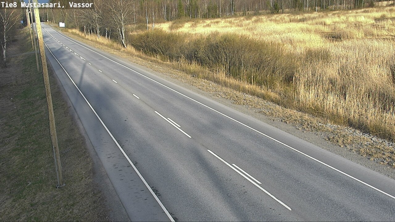 Weather Camera Image Road 8 Mustasaari, Vassor, Mustasaari, Pohjanmaa
