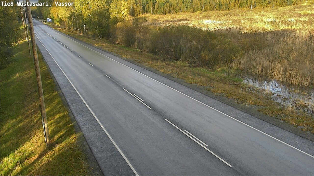 Weather Camera Image Väg 8 Korsholm, Vassor, Mustasaari, Pohjanmaa