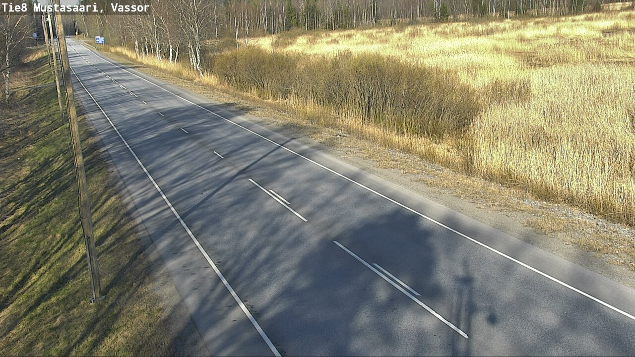Weather Camera Image Road 8 Mustasaari, Vassor, Mustasaari, Pohjanmaa