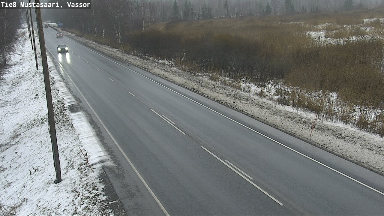 Weather Camera Image Väg 8 Korsholm, Vassor, Mustasaari, Pohjanmaa