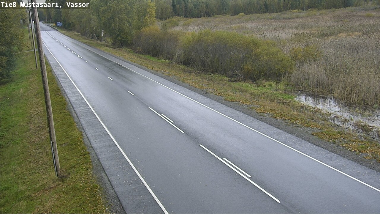 Weather Camera Image Väg 8 Korsholm, Vassor, Mustasaari, Pohjanmaa