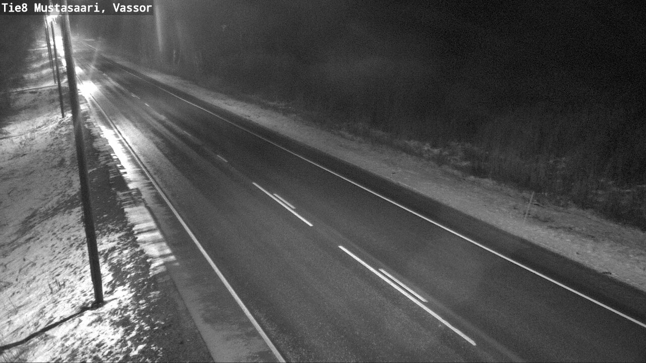 Weather Camera Image Väg 8 Korsholm, Vassor, Mustasaari, Pohjanmaa
