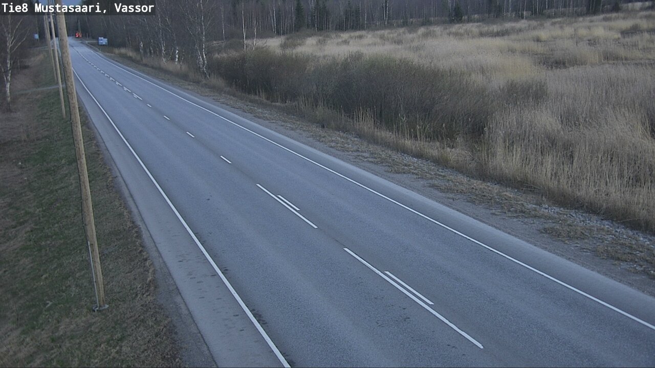 Weather Camera Image Road 8 Mustasaari, Vassor, Mustasaari, Pohjanmaa