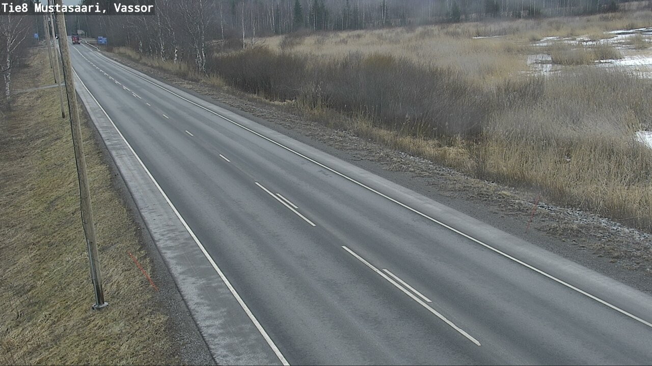 Weather Camera Image Väg 8 Korsholm, Vassor, Mustasaari, Pohjanmaa