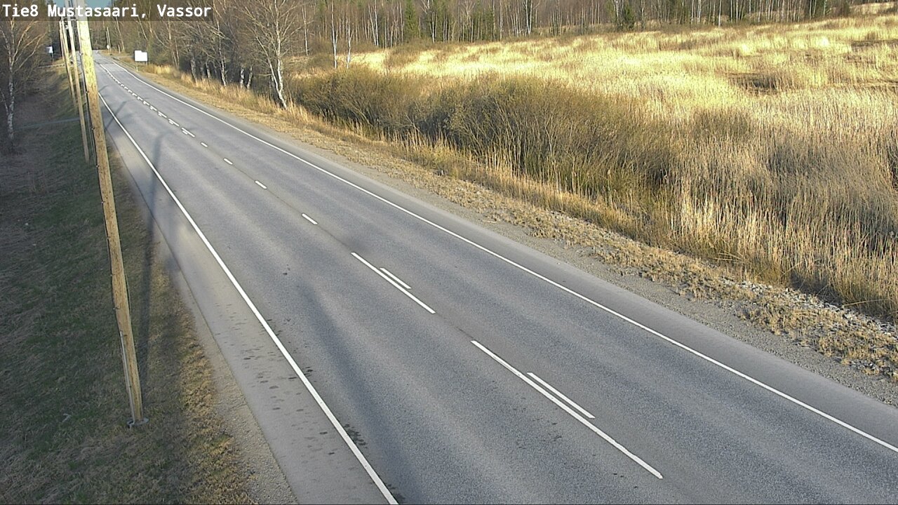 Weather Camera Image Road 8 Mustasaari, Vassor, Mustasaari, Pohjanmaa