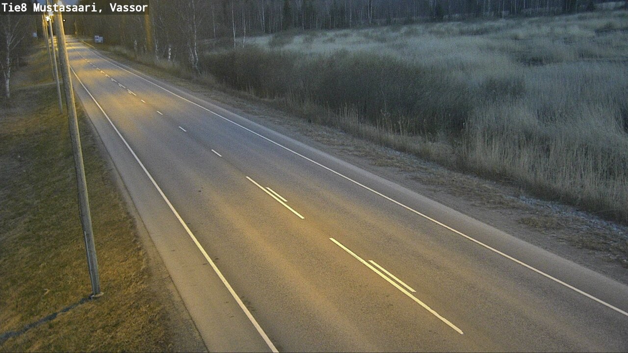 Weather Camera Image Road 8 Mustasaari, Vassor, Mustasaari, Pohjanmaa