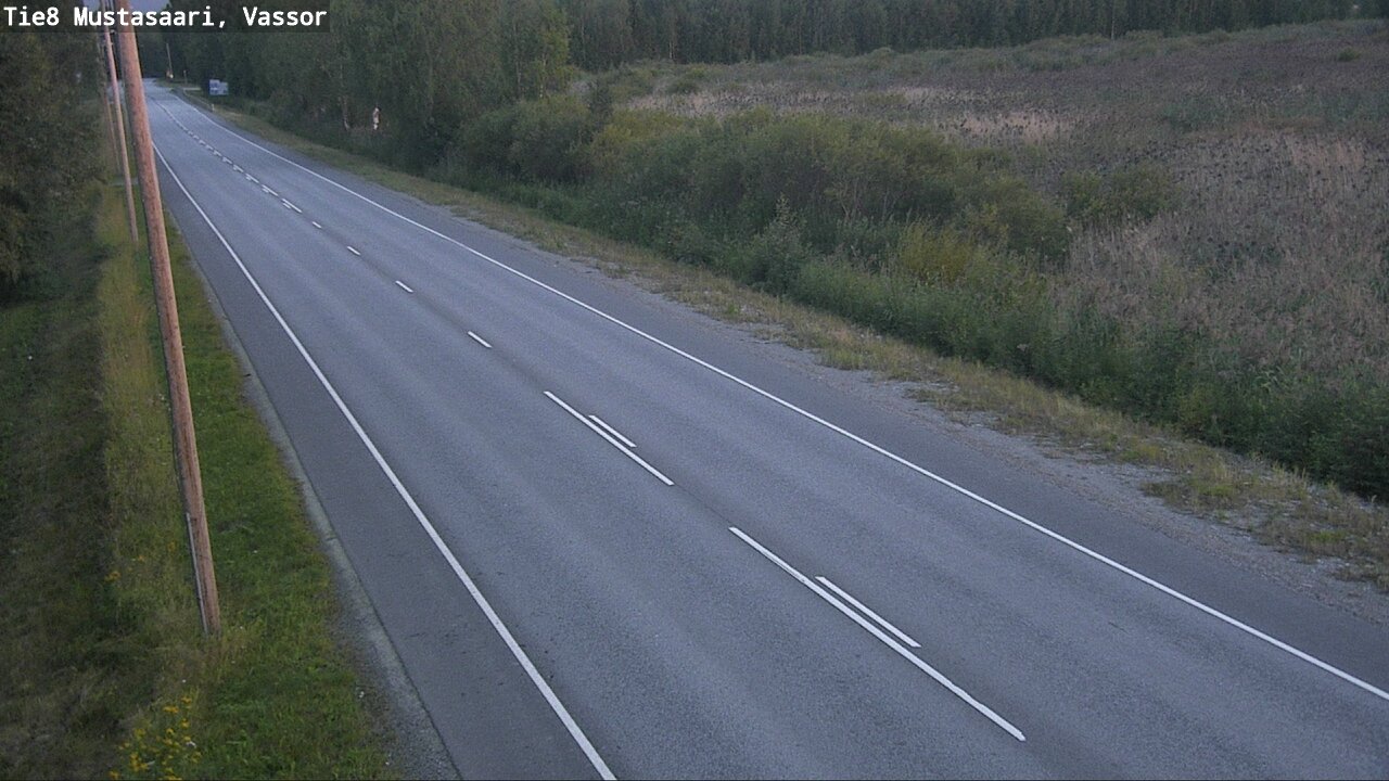 Weather Camera Image Road 8 Mustasaari, Vassor, Mustasaari, Pohjanmaa