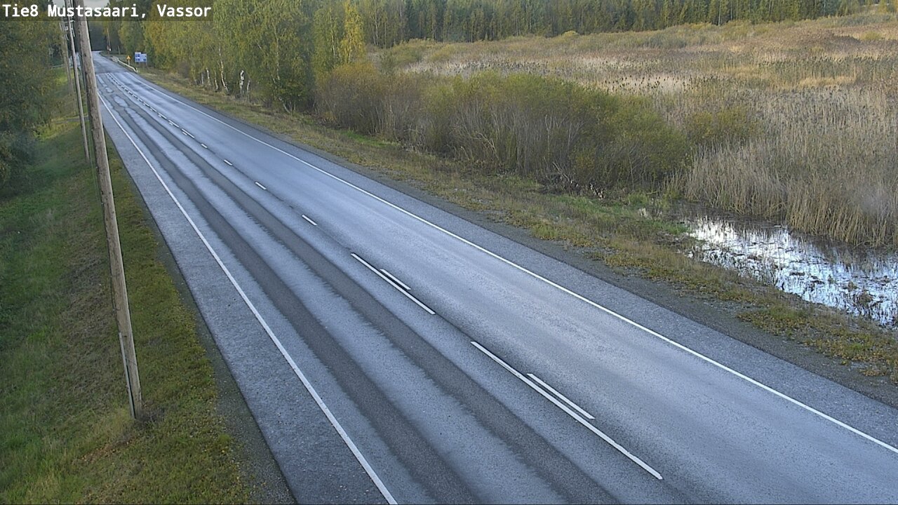 Weather Camera Image Väg 8 Korsholm, Vassor, Mustasaari, Pohjanmaa