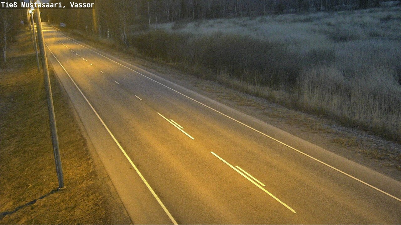 Weather Camera Image Road 8 Mustasaari, Vassor, Mustasaari, Pohjanmaa