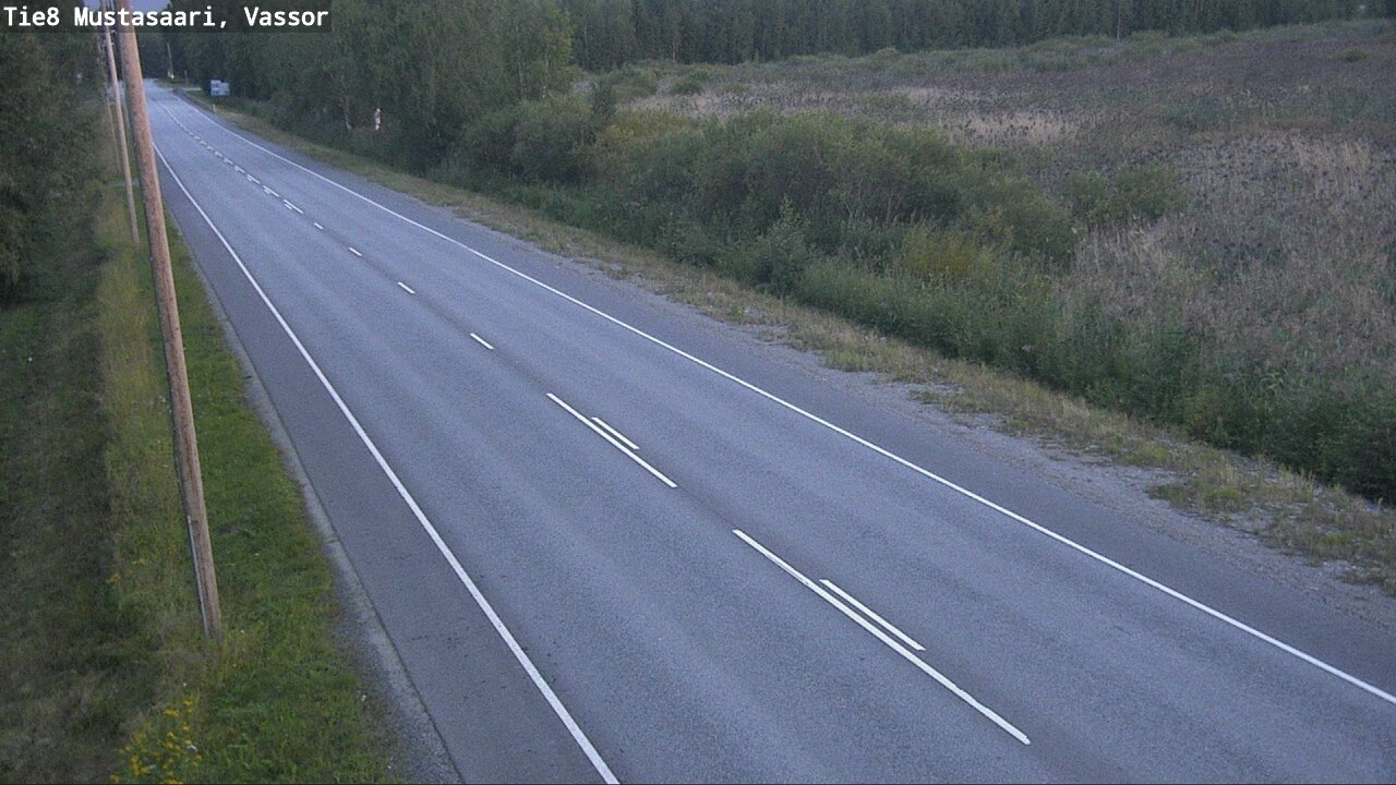 Weather Camera Image Road 8 Mustasaari, Vassor, Mustasaari, Pohjanmaa