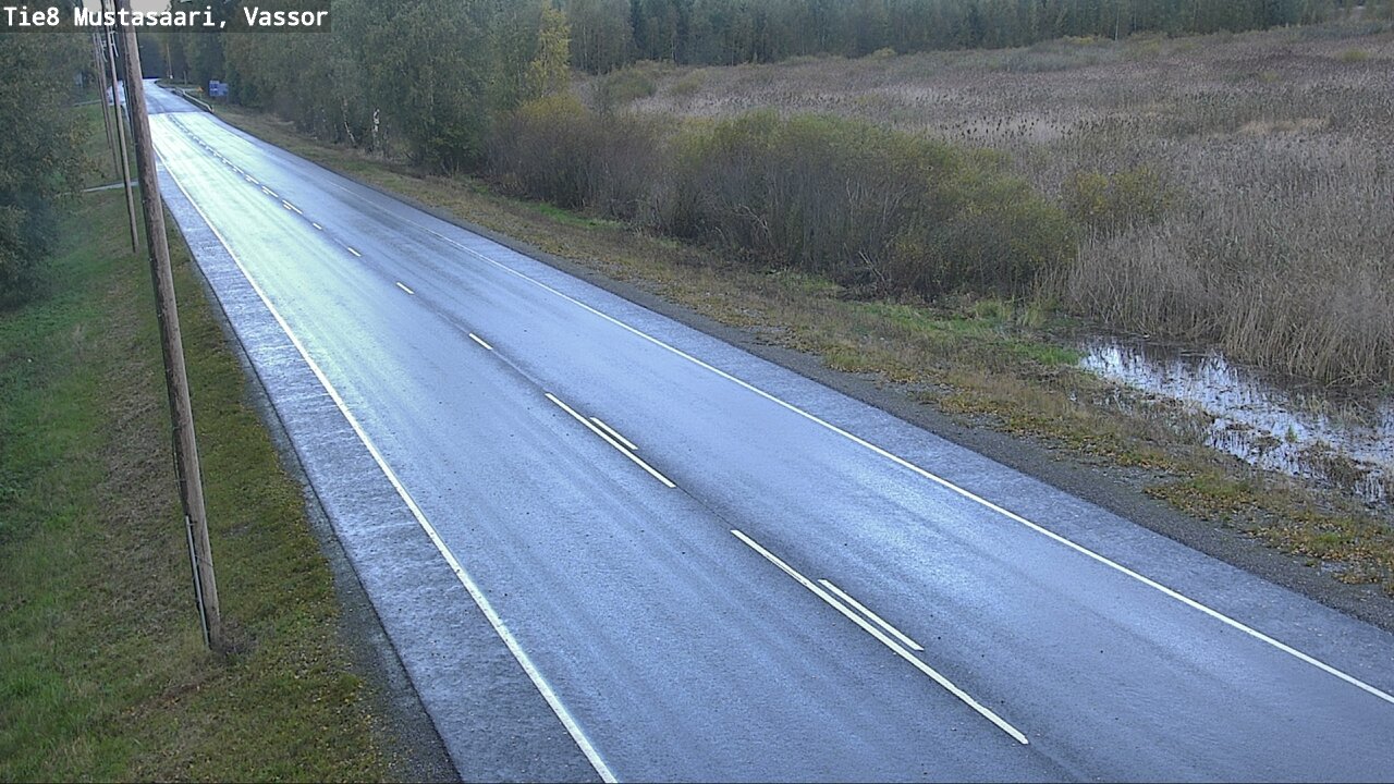 Weather Camera Image Väg 8 Korsholm, Vassor, Mustasaari, Pohjanmaa