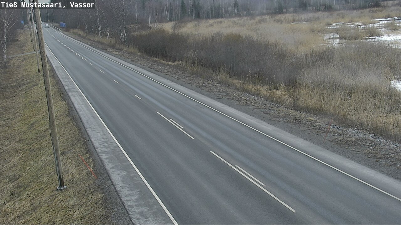 Weather Camera Image Väg 8 Korsholm, Vassor, Mustasaari, Pohjanmaa
