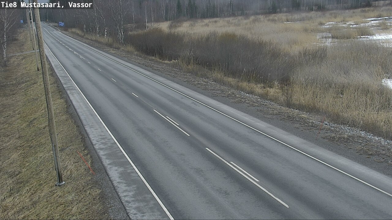 Weather Camera Image Väg 8 Korsholm, Vassor, Mustasaari, Pohjanmaa