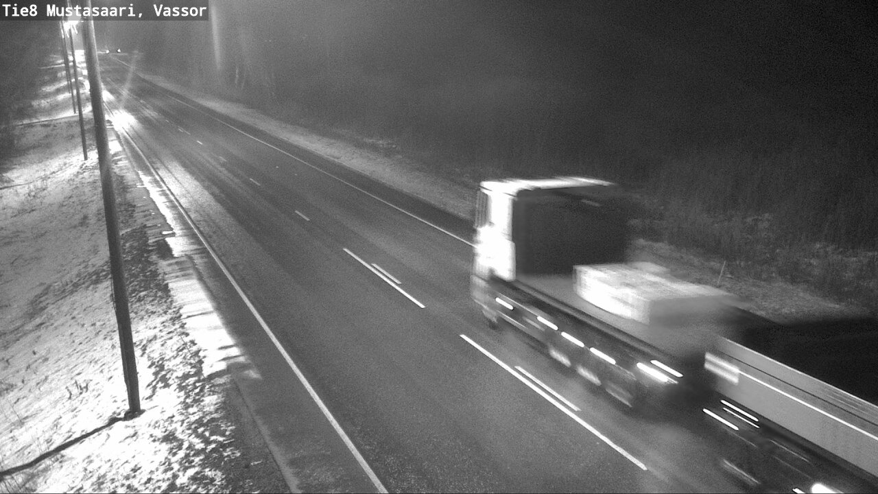 Weather Camera Image Väg 8 Korsholm, Vassor, Mustasaari, Pohjanmaa