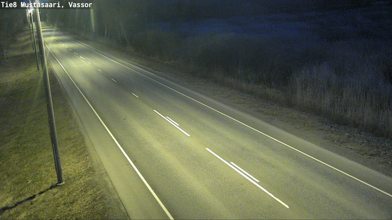 Weather Camera Image Väg 8 Korsholm, Vassor, Mustasaari, Pohjanmaa