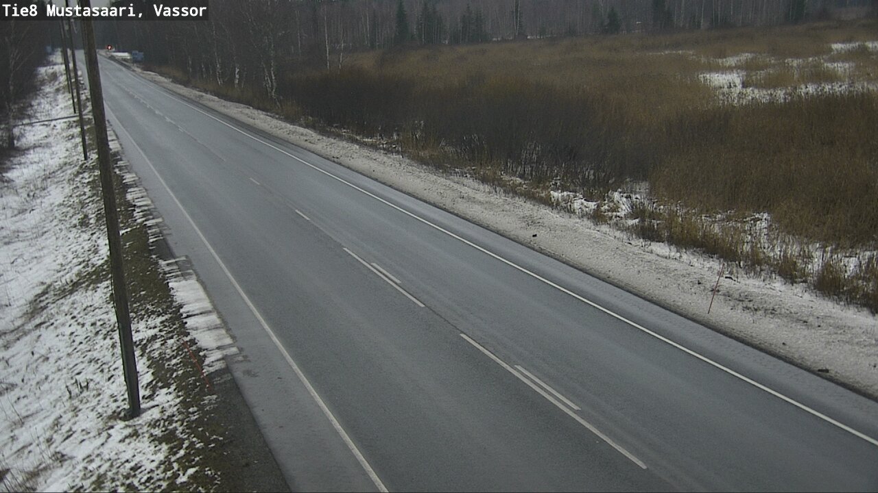 Weather Camera Image Road 8 Mustasaari, Vassor, Mustasaari, Pohjanmaa