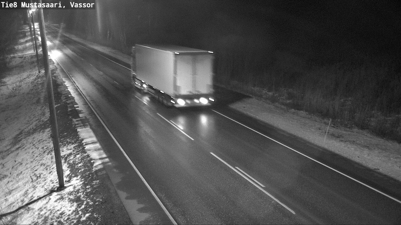 Weather Camera Image Väg 8 Korsholm, Vassor, Mustasaari, Pohjanmaa