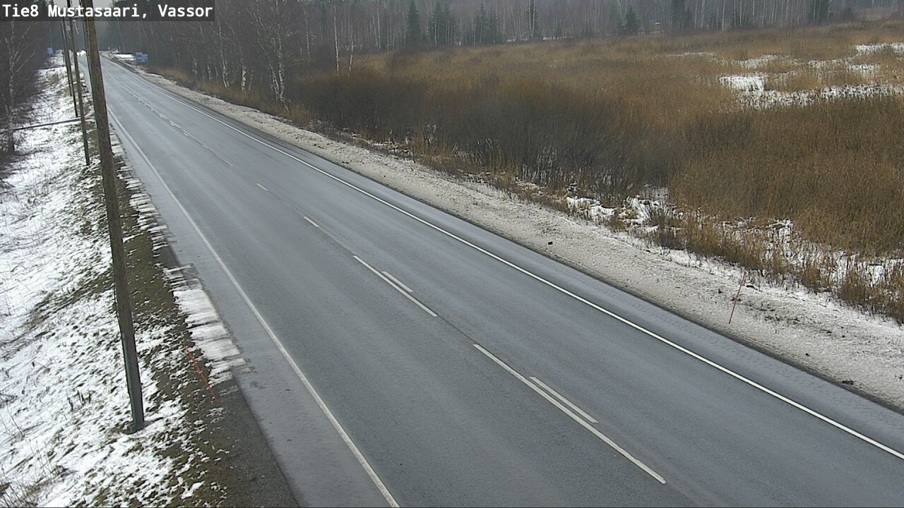 Weather Camera Image Road 8 Mustasaari, Vassor, Mustasaari, Pohjanmaa