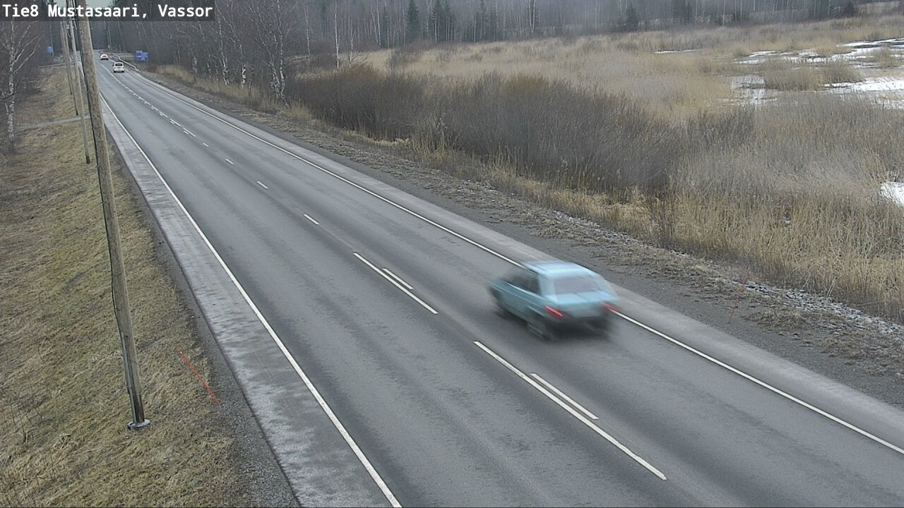 Weather Camera Image Väg 8 Korsholm, Vassor, Mustasaari, Pohjanmaa