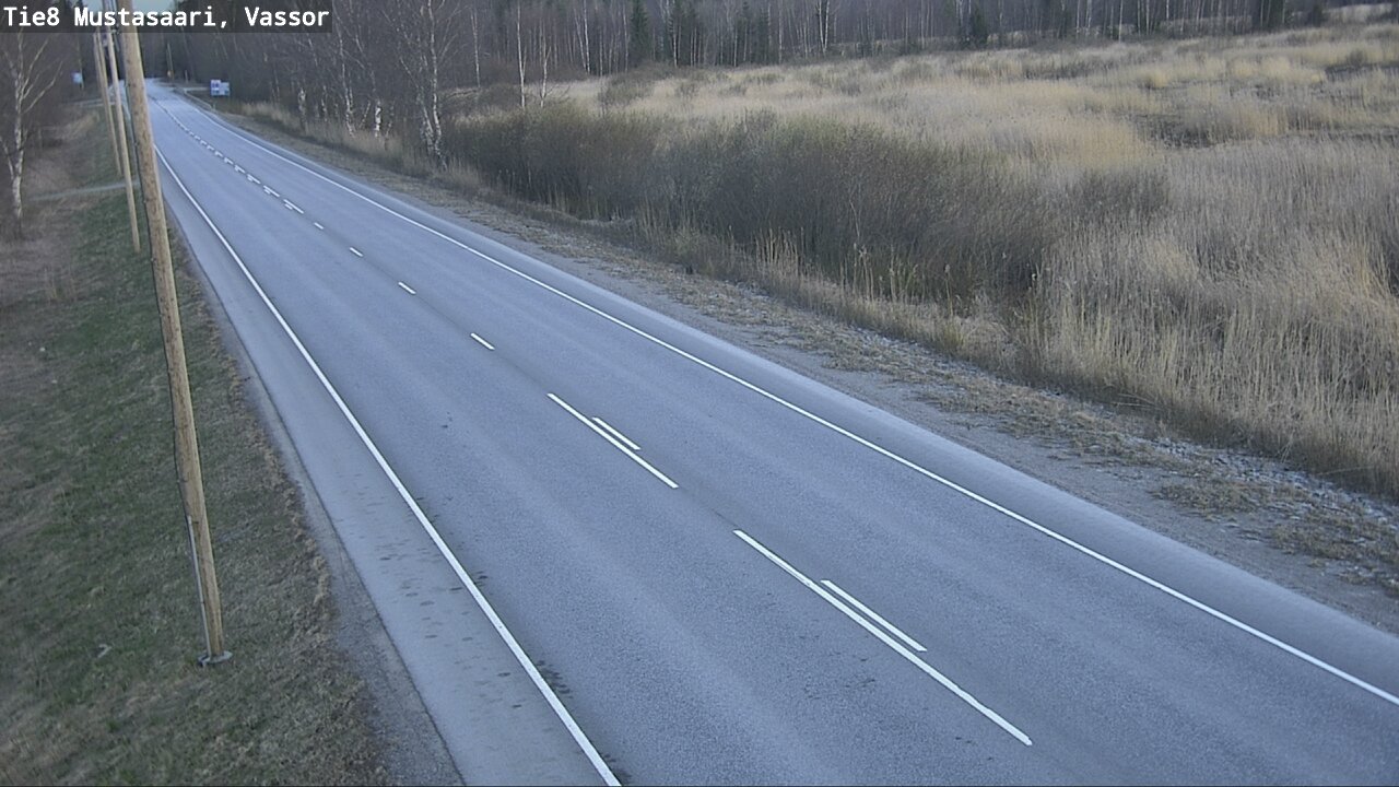 Weather Camera Image Road 8 Mustasaari, Vassor, Mustasaari, Pohjanmaa