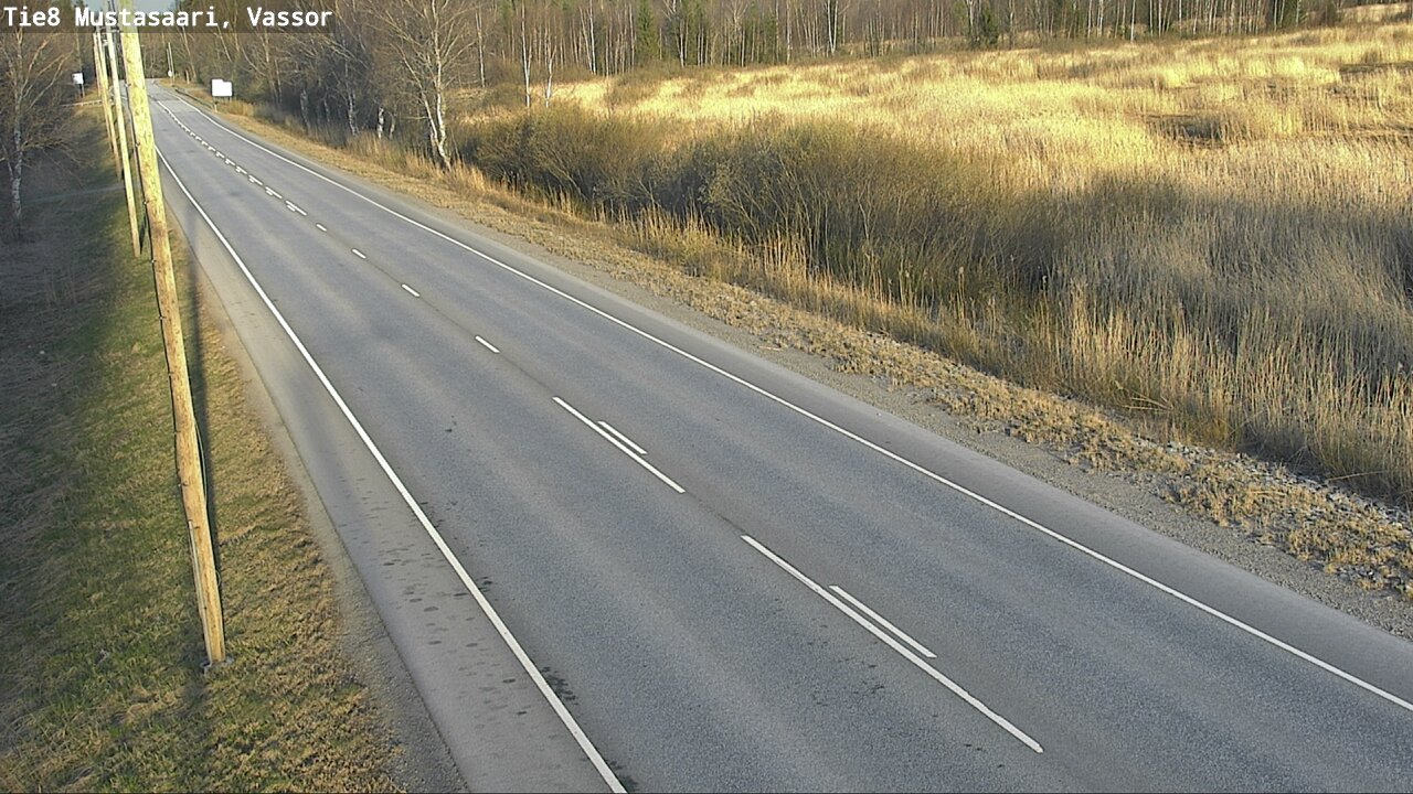 Weather Camera Image Road 8 Mustasaari, Vassor, Mustasaari, Pohjanmaa