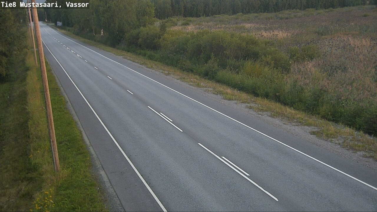 Weather Camera Image Road 8 Mustasaari, Vassor, Mustasaari, Pohjanmaa