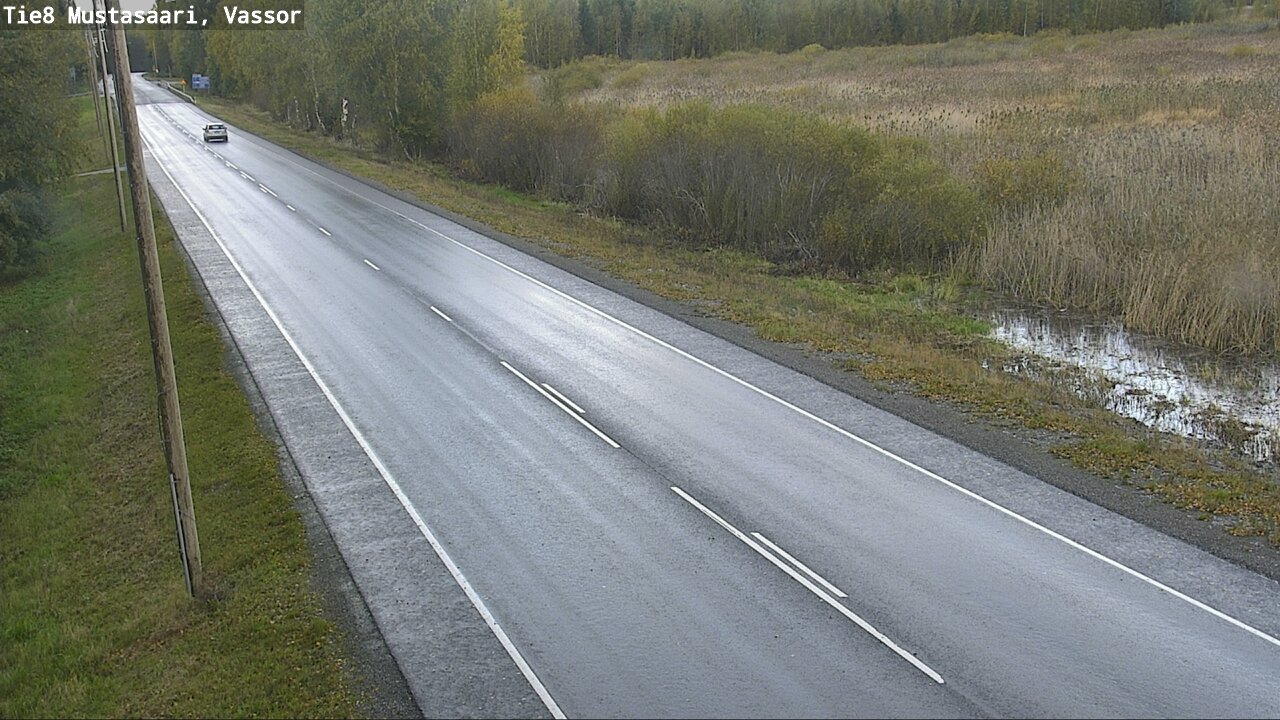Weather Camera Image Väg 8 Korsholm, Vassor, Mustasaari, Pohjanmaa