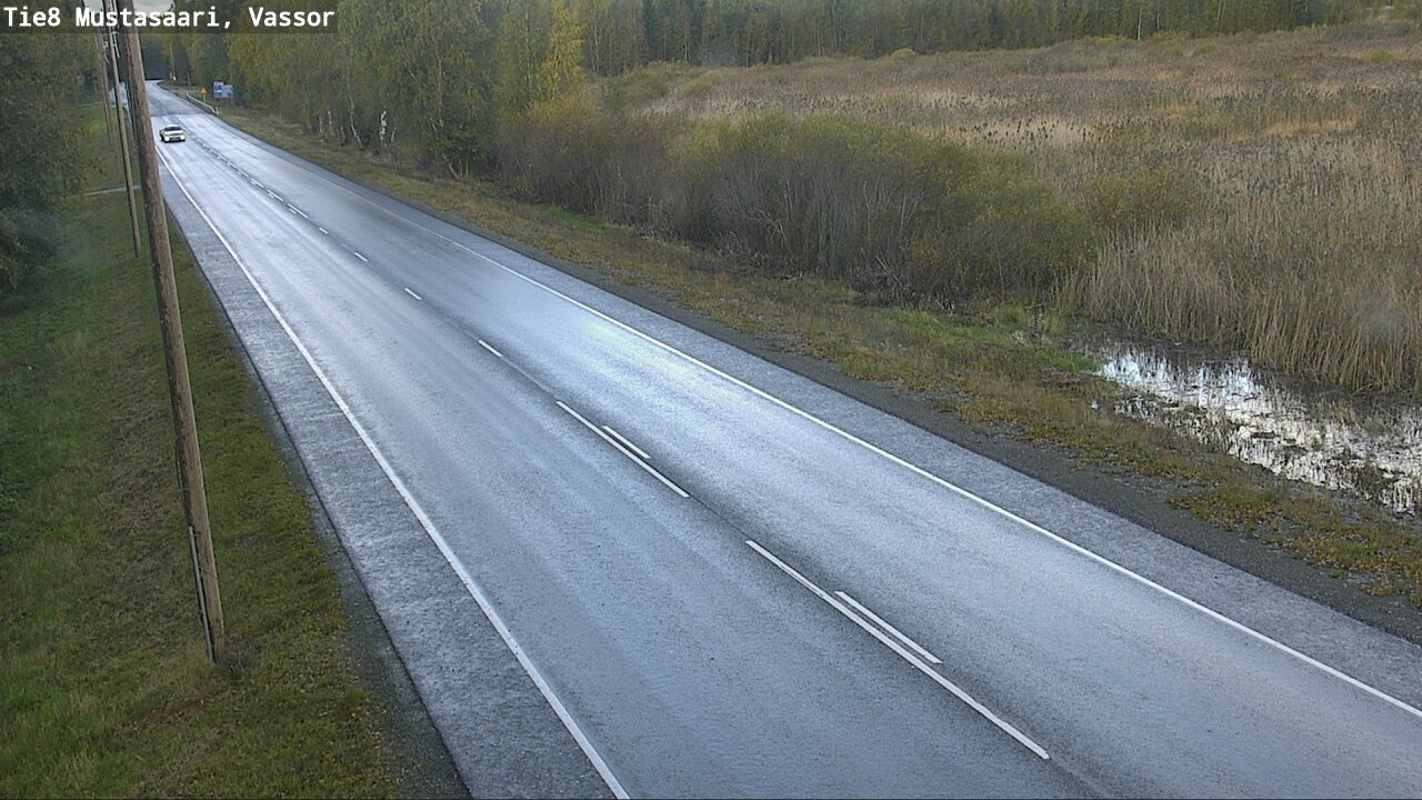 Weather Camera Image Väg 8 Korsholm, Vassor, Mustasaari, Pohjanmaa