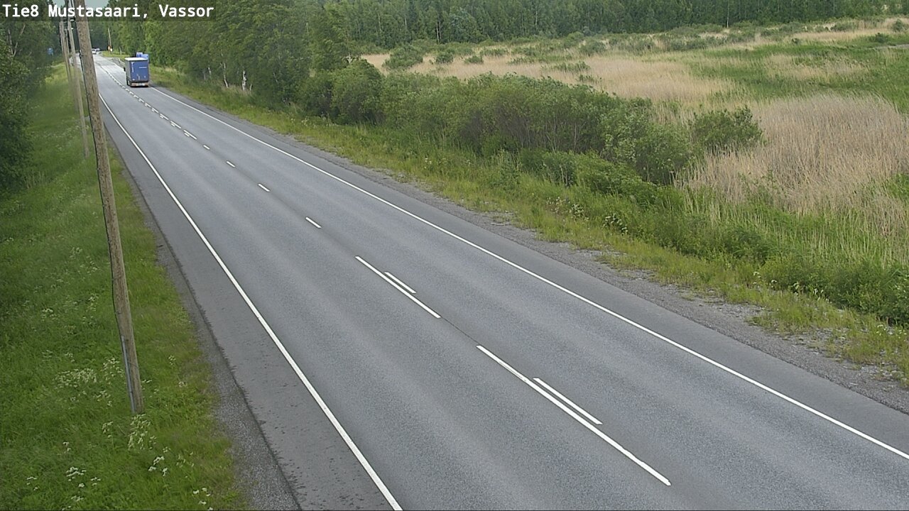 Weather Camera Image Väg 8 Korsholm, Vassor, Mustasaari, Pohjanmaa