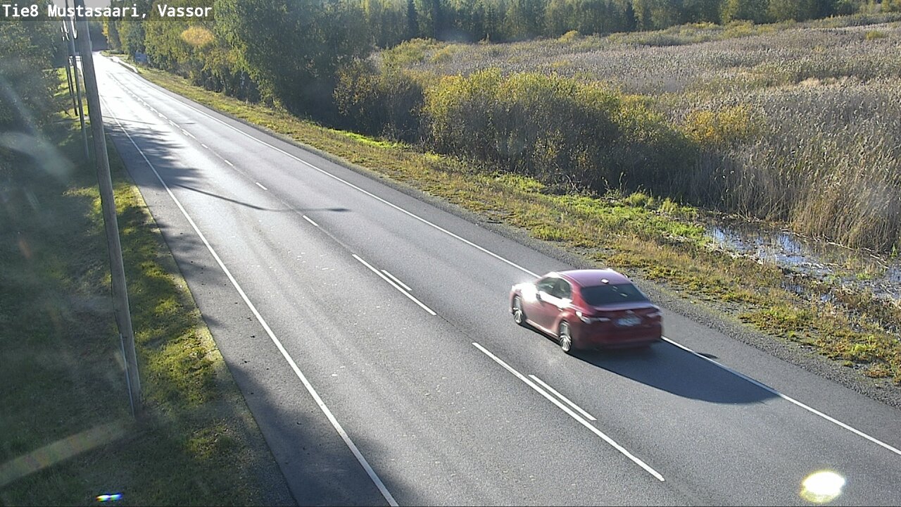 Weather Camera Image Road 8 Mustasaari, Vassor, Mustasaari, Pohjanmaa