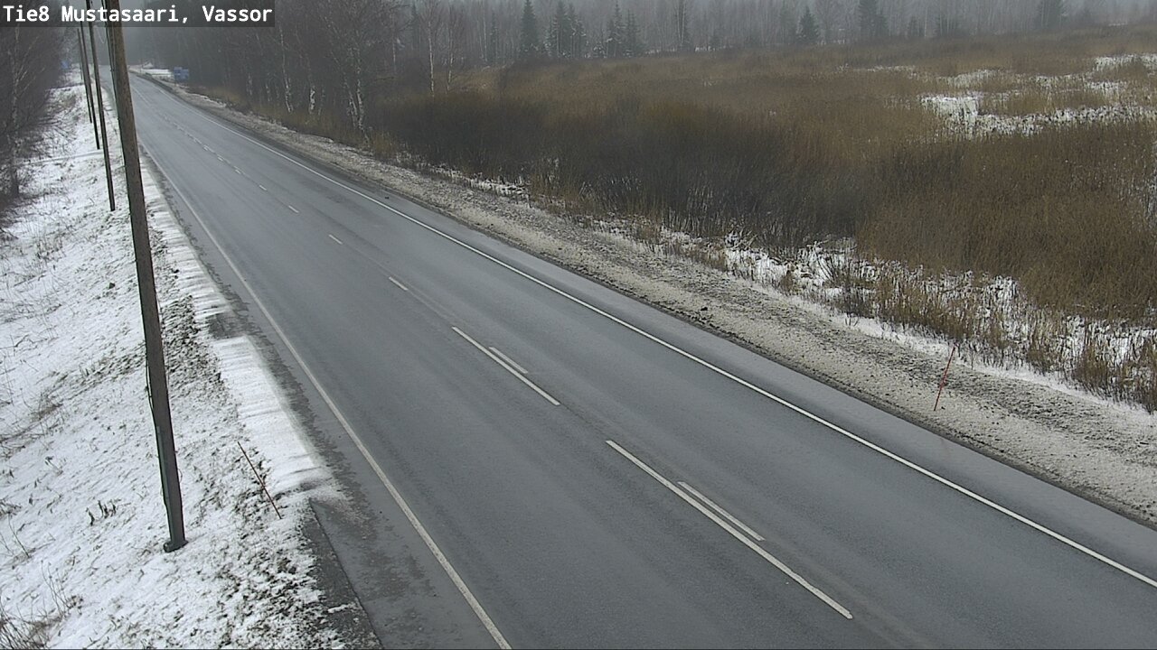Weather Camera Image Väg 8 Korsholm, Vassor, Mustasaari, Pohjanmaa