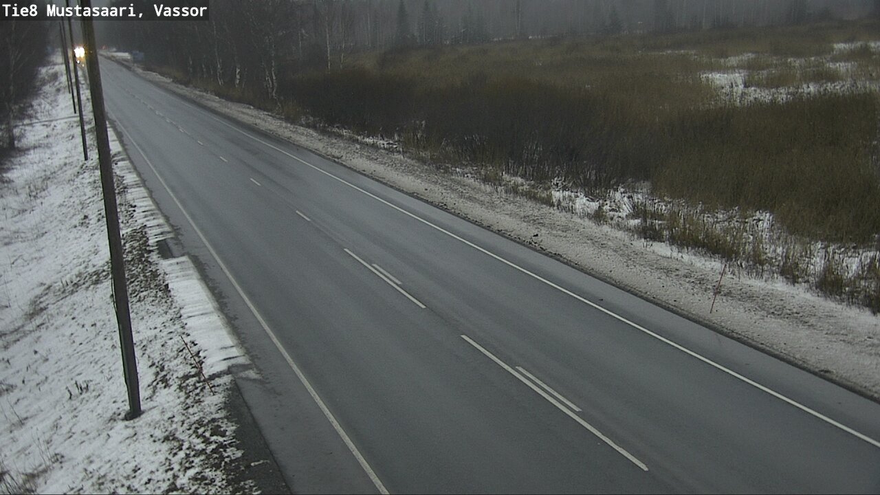 Weather Camera Image Väg 8 Korsholm, Vassor, Mustasaari, Pohjanmaa