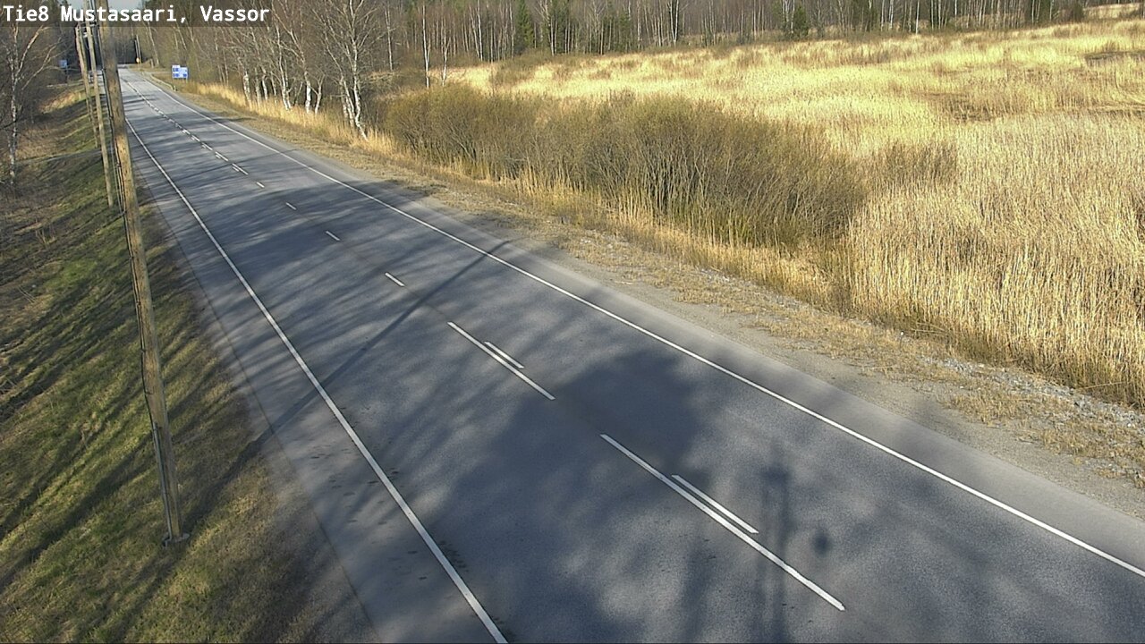 Weather Camera Image Road 8 Mustasaari, Vassor, Mustasaari, Pohjanmaa