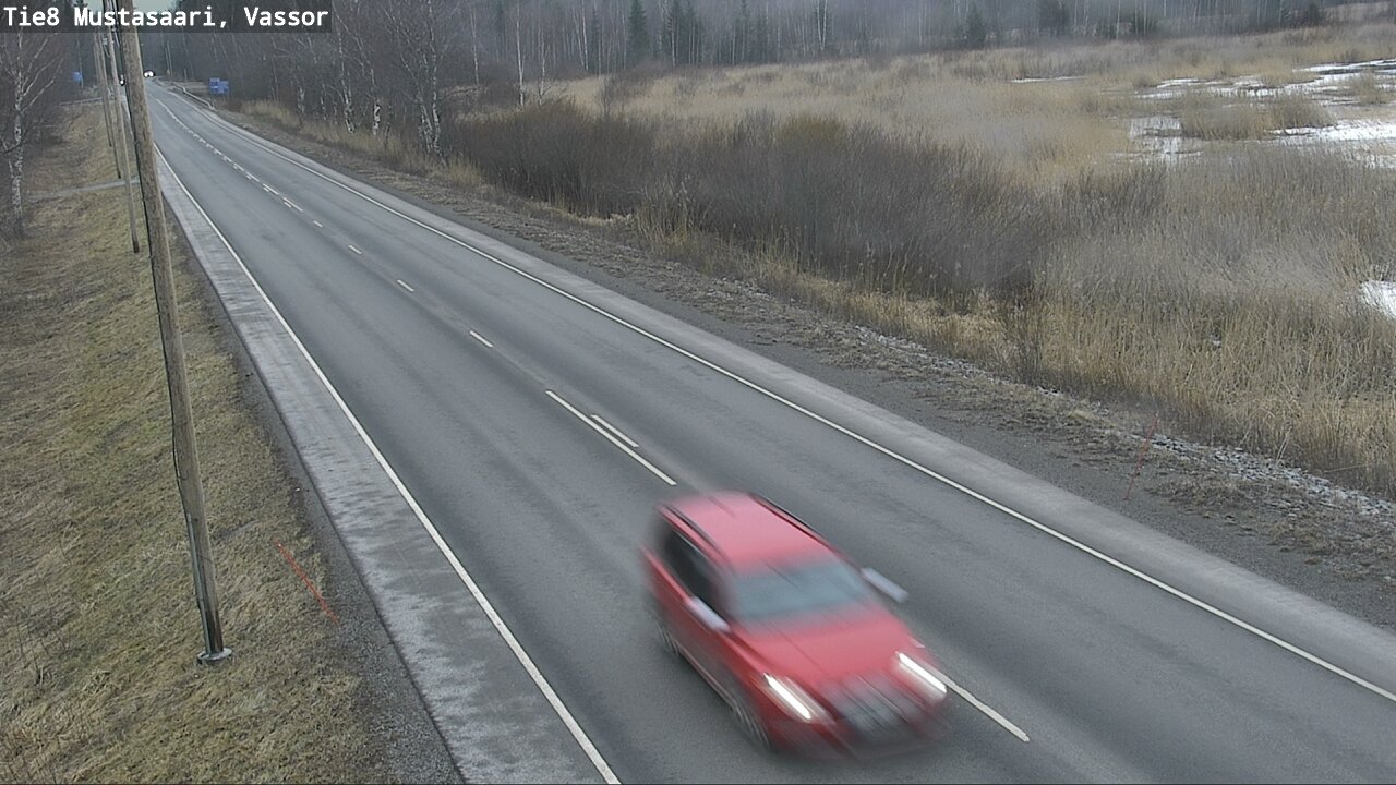 Weather Camera Image Väg 8 Korsholm, Vassor, Mustasaari, Pohjanmaa