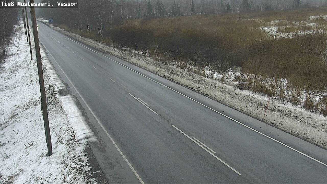 Weather Camera Image Väg 8 Korsholm, Vassor, Mustasaari, Pohjanmaa