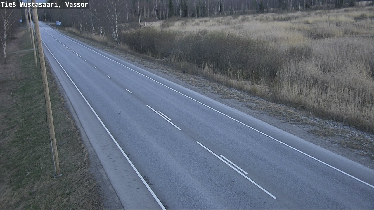 Weather Camera Image Road 8 Mustasaari, Vassor, Mustasaari, Pohjanmaa