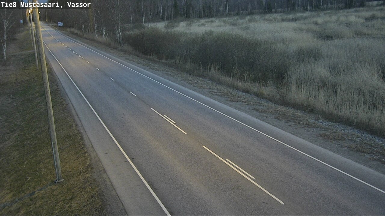 Weather Camera Image Road 8 Mustasaari, Vassor, Mustasaari, Pohjanmaa