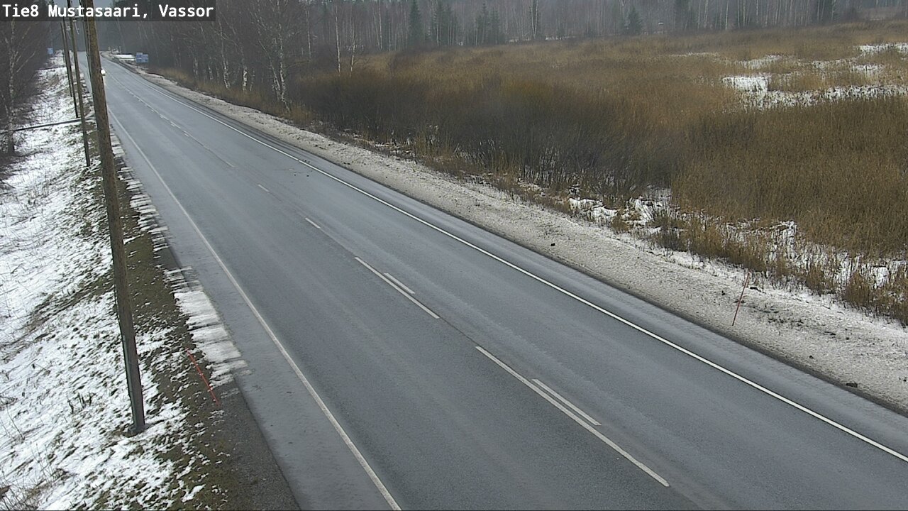 Weather Camera Image Road 8 Mustasaari, Vassor, Mustasaari, Pohjanmaa