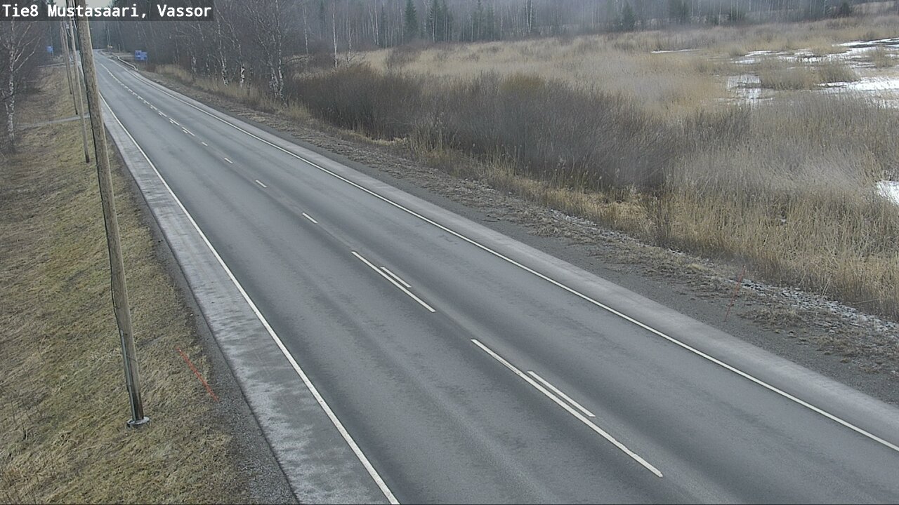 Weather Camera Image Väg 8 Korsholm, Vassor, Mustasaari, Pohjanmaa