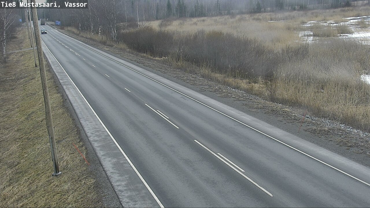 Weather Camera Image Väg 8 Korsholm, Vassor, Mustasaari, Pohjanmaa