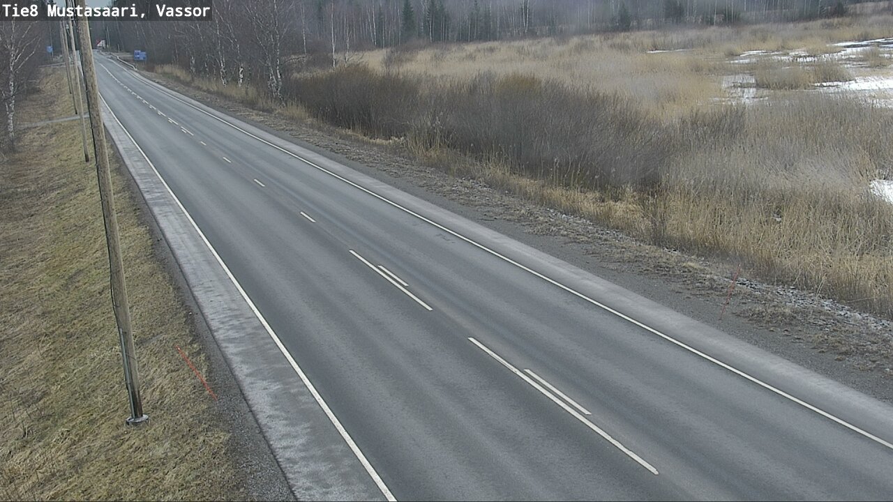 Weather Camera Image Väg 8 Korsholm, Vassor, Mustasaari, Pohjanmaa