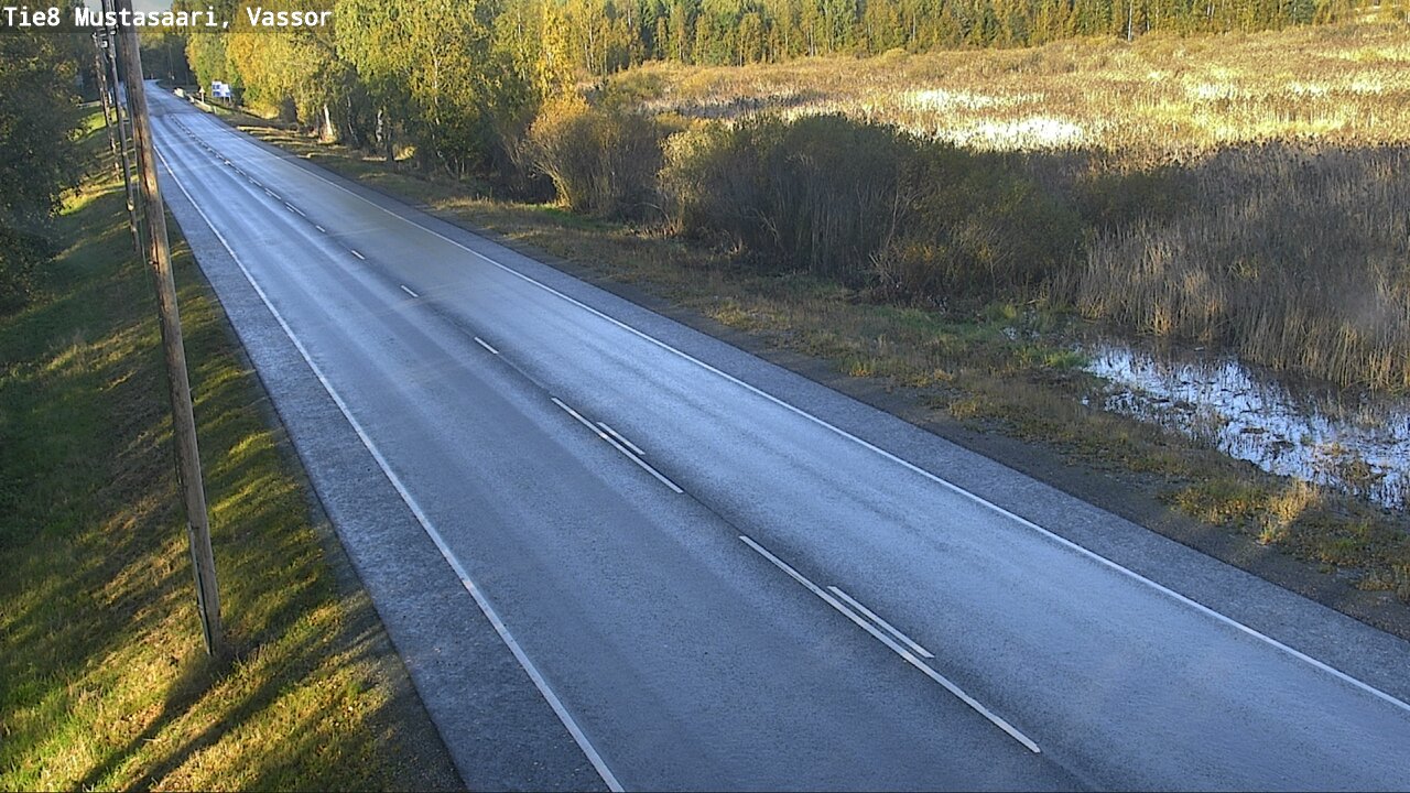 Weather Camera Image Väg 8 Korsholm, Vassor, Mustasaari, Pohjanmaa