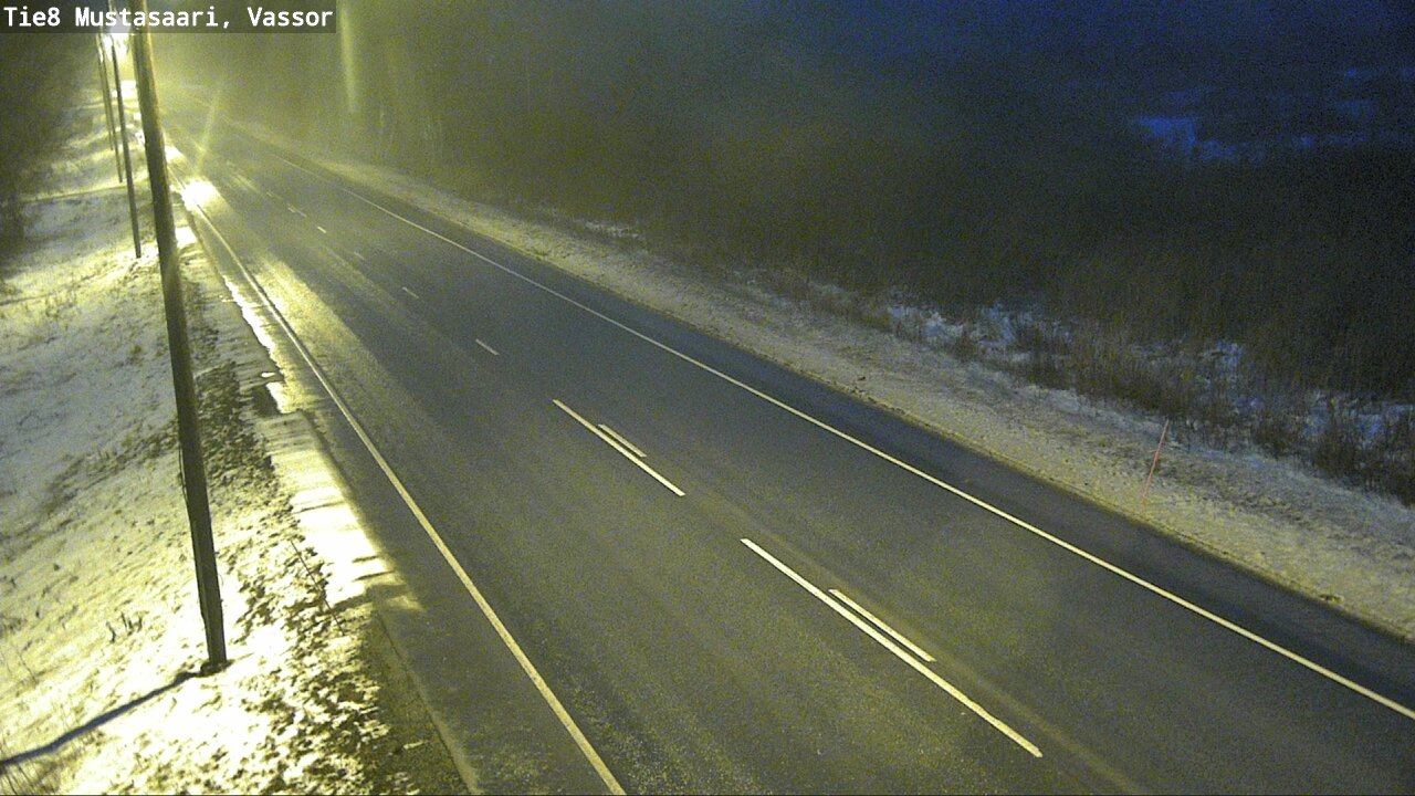 Weather Camera Image Väg 8 Korsholm, Vassor, Mustasaari, Pohjanmaa
