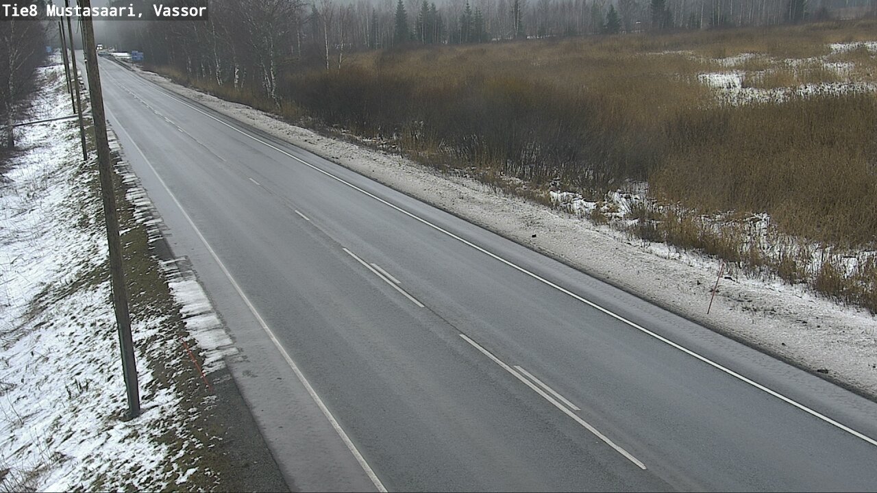Weather Camera Image Road 8 Mustasaari, Vassor, Mustasaari, Pohjanmaa