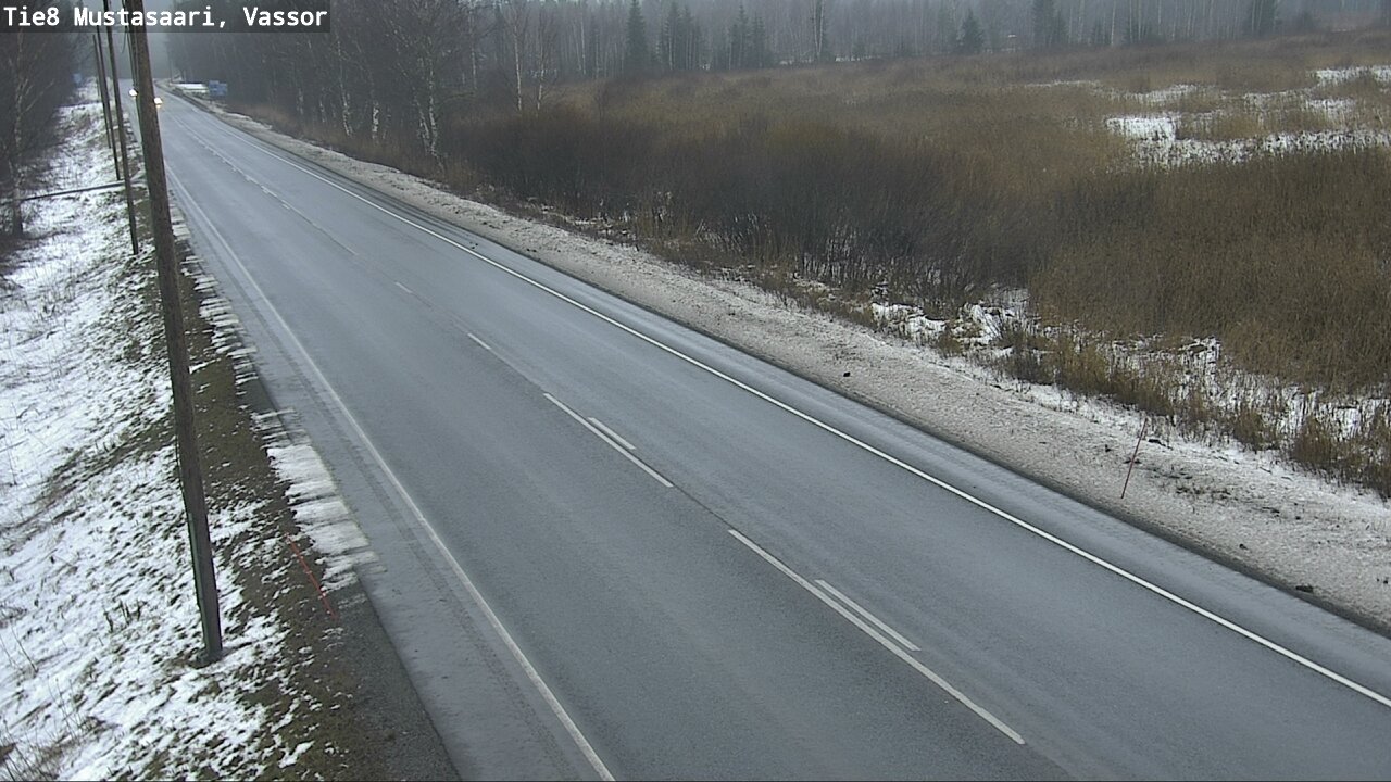 Weather Camera Image Road 8 Mustasaari, Vassor, Mustasaari, Pohjanmaa