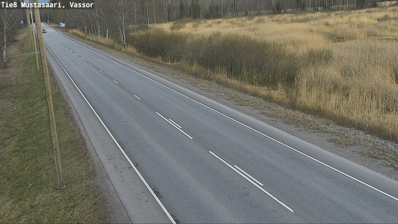 Weather Camera Image Road 8 Mustasaari, Vassor, Mustasaari, Pohjanmaa