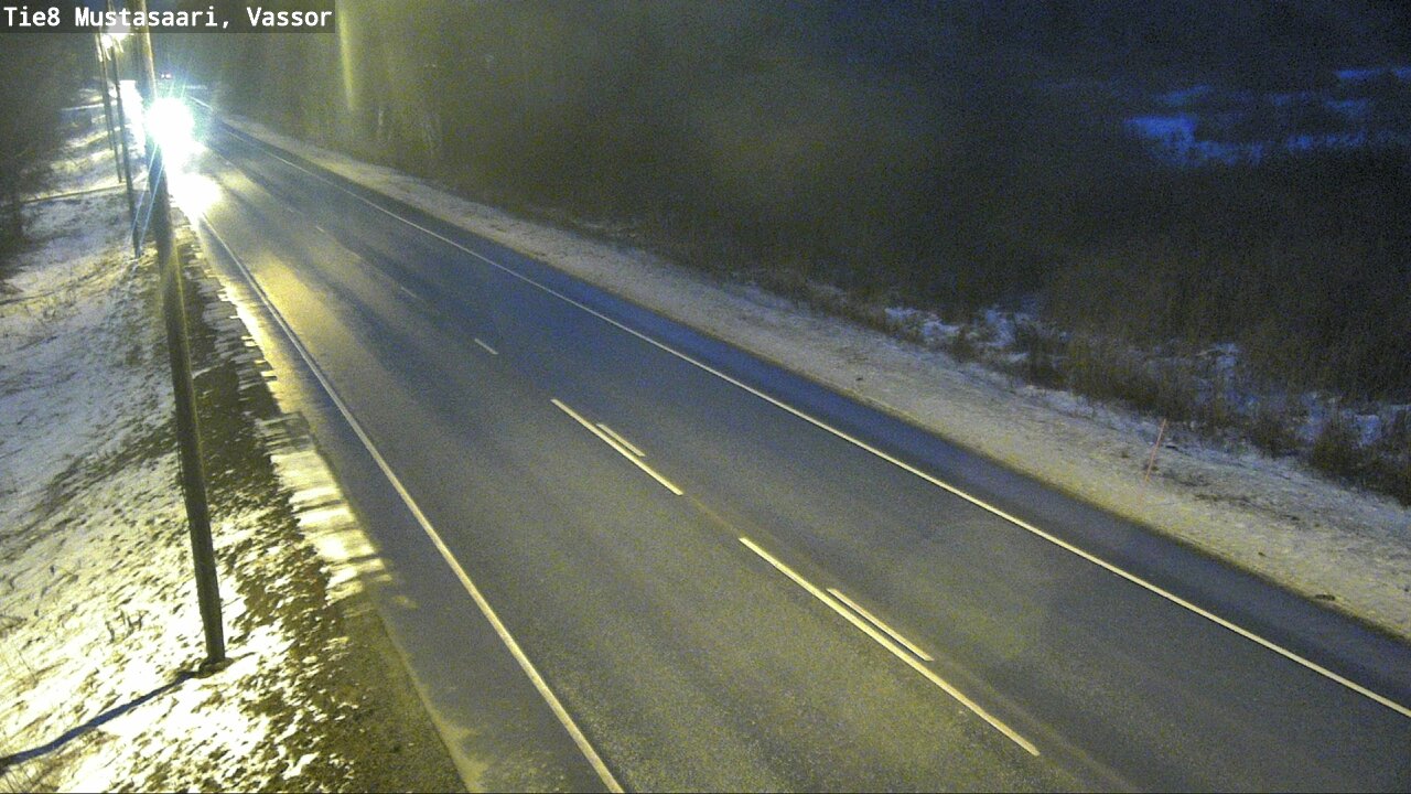 Weather Camera Image Väg 8 Korsholm, Vassor, Mustasaari, Pohjanmaa