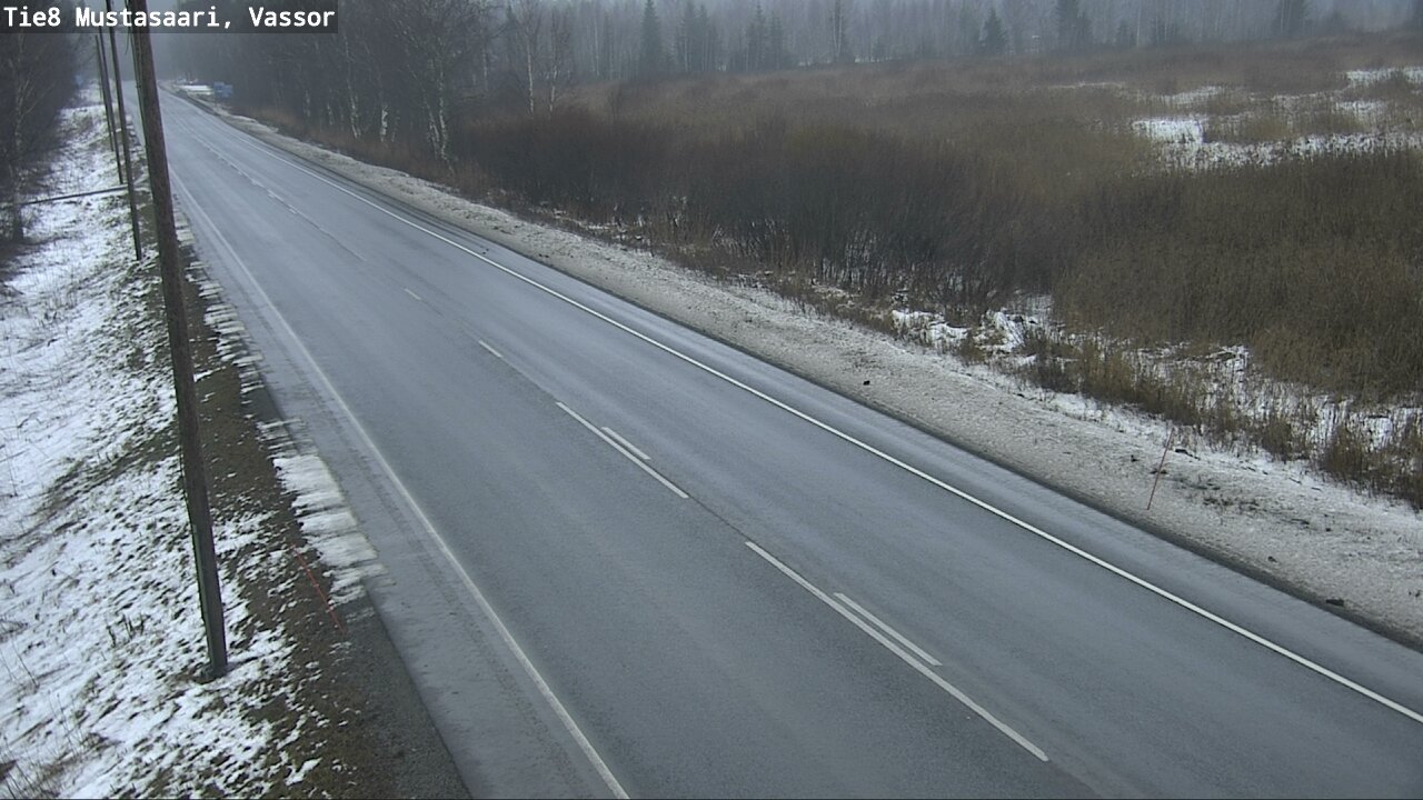 Weather Camera Image Road 8 Mustasaari, Vassor, Mustasaari, Pohjanmaa